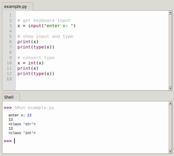 how to get input number in python