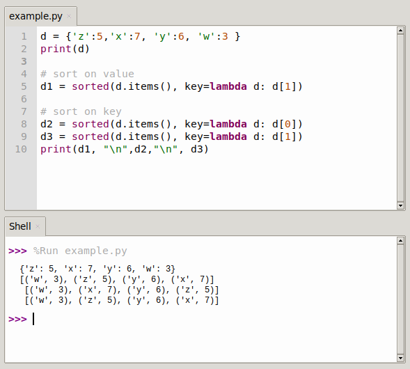 Sort A Dictionary By Value In Python Python commandments